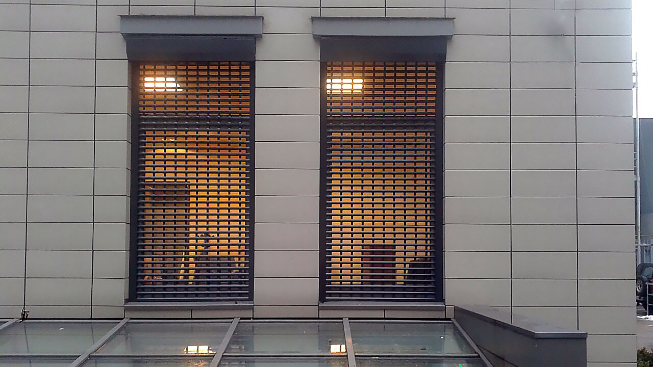 Роллетные решётки - перфорированные